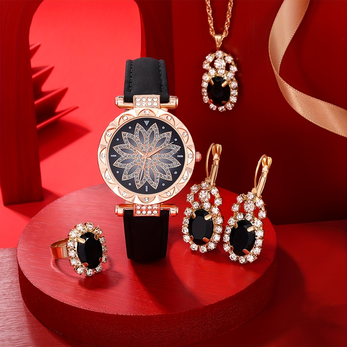 Luksusowy zegarek kwarcowy z c – Luxury Watch Gift For Her recenzja i cena
