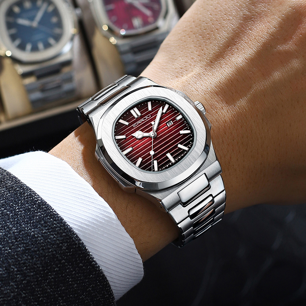 CRRJU Luksusowy Zegarek Męski  – Luxury Watch Top 10 recenzja i cena