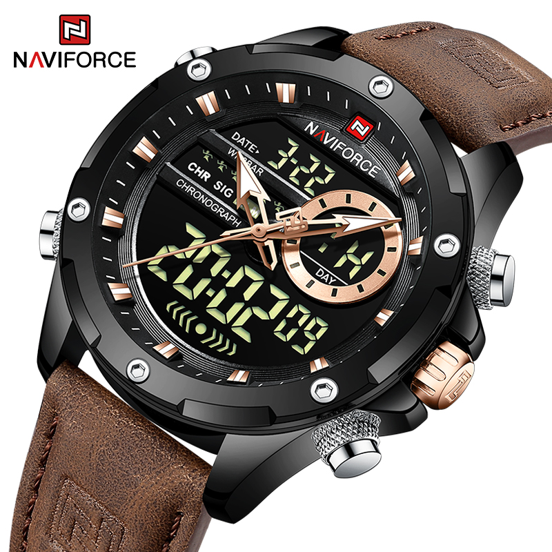 Nowe zegarki męskie NAVIFORCE, – Luxury Watch Maker recenzja i cena