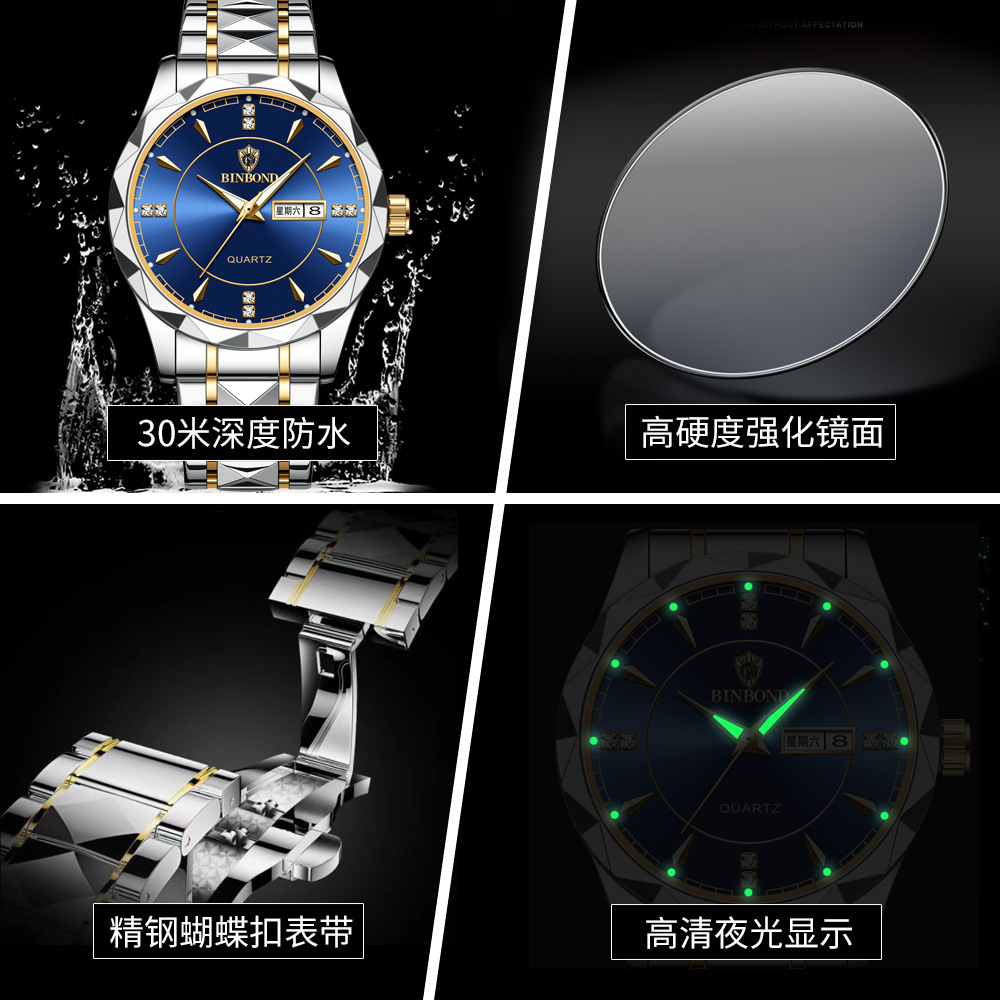 BINBONG zegarek biznesowy mężc – Luxury Watch Top 10 recenzja i cena