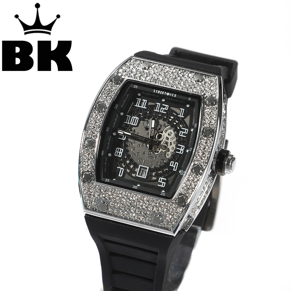 Hip-hopowy pełny Iced Out Squa – Luxury Watch Iceberg recenzja i cena