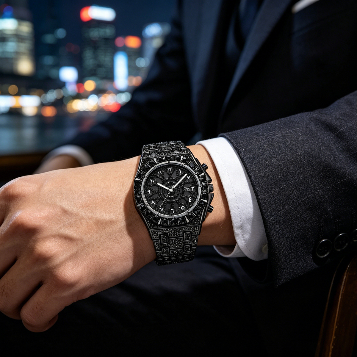 UNIGUET Fajny Czarny Zegarek D – Luxury Watch Iceberg recenzja i cena