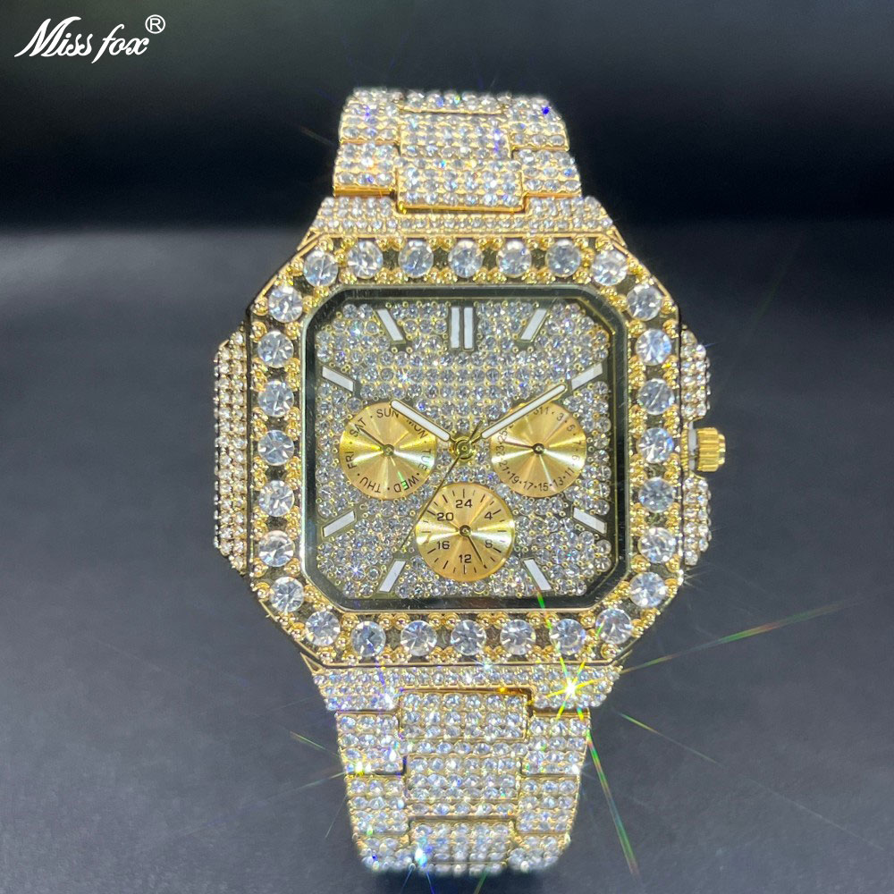 MISSFOX Luksusowy Zegarek Męsk – Luxury Watch Iceberg recenzja i cena